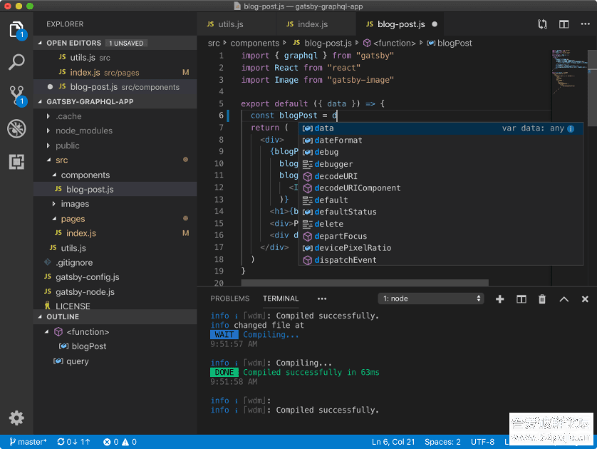 Visual Studio Code v1.63.1 开源跨平台的代码编辑软件